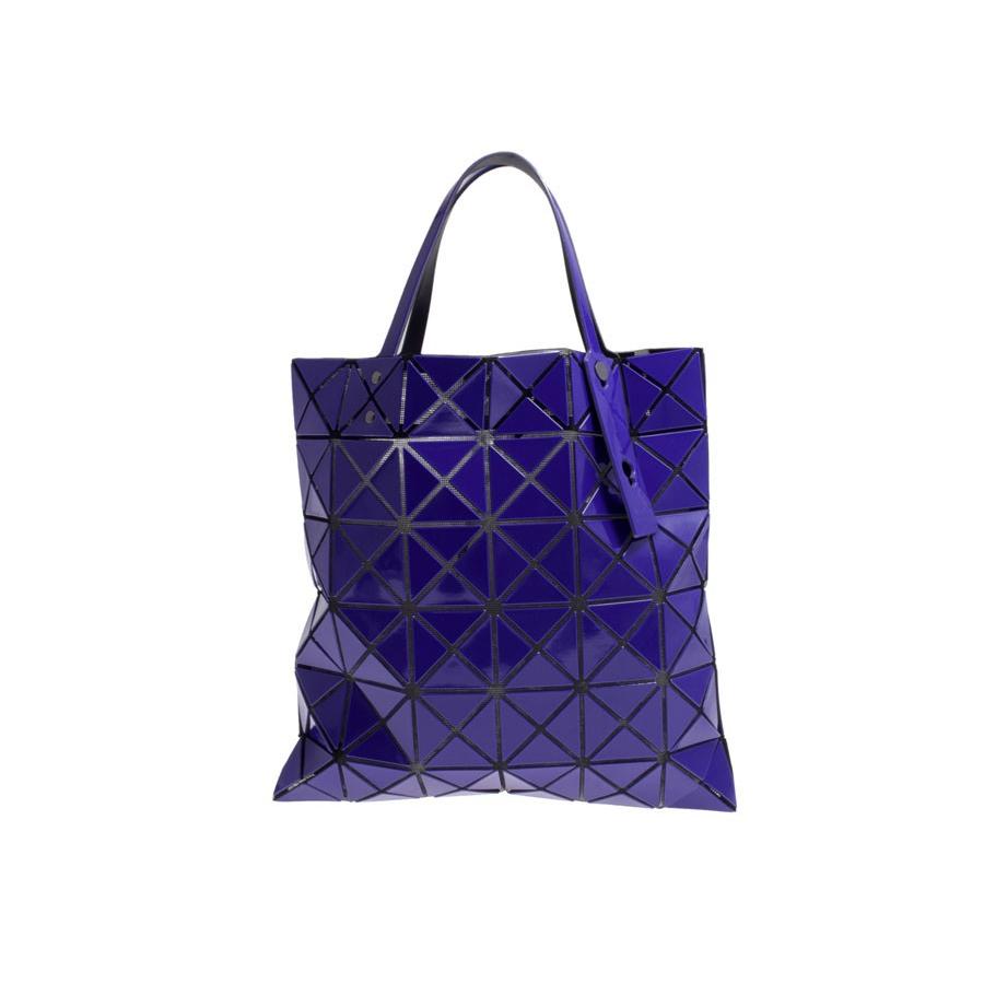 新品バオバオ・BAOBAO ISSEY MIYAKE LUCENT-1 トートバッグ 6×6 紫 