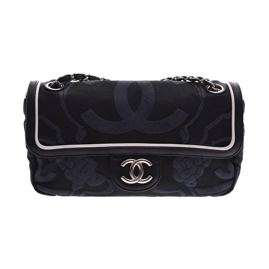 シャネル カメリア チェーンショルダーバッグ 黒 SV金具 レディース キャンバス/カーフ ABランク CHANEL 箱 ギャラ 中古 銀蔵 :805000929212000:銀蔵・ヤフー店 - 通販 - Yahoo!ショッピング シャネル カメリア チェーンショルダーバッグ 黒 SV金具 レディース キャンバス/カーフ ABランク CHANEL 箱 ギャラ 中古 銀蔵 :805000929212000:銀蔵・ヤフー店 - 通販 - Yahoo!ショッピング