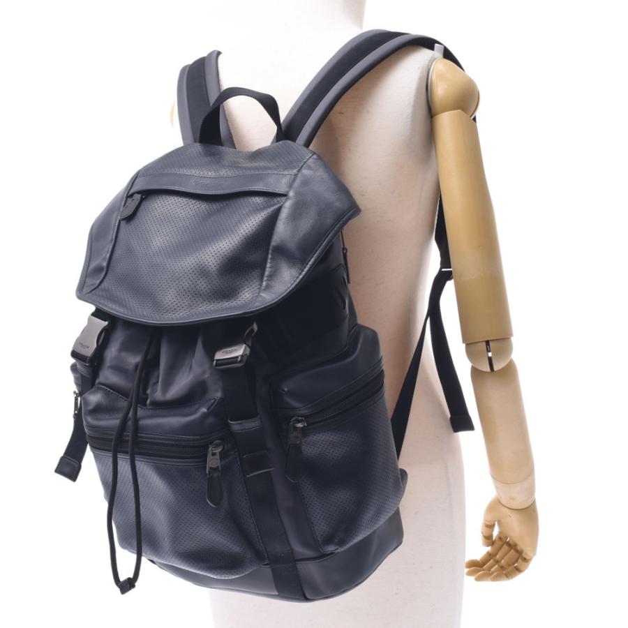 COACH コーチ バックパック アウトレット 黒/グレー F57477 メンズ 