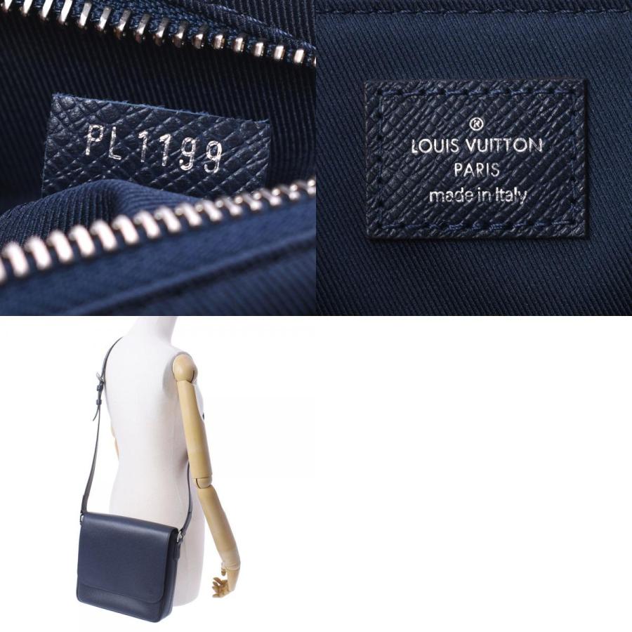 LOUIS VUITTON ルイヴィトン タイガ ロマン PM NM ブルーマリーヌ 