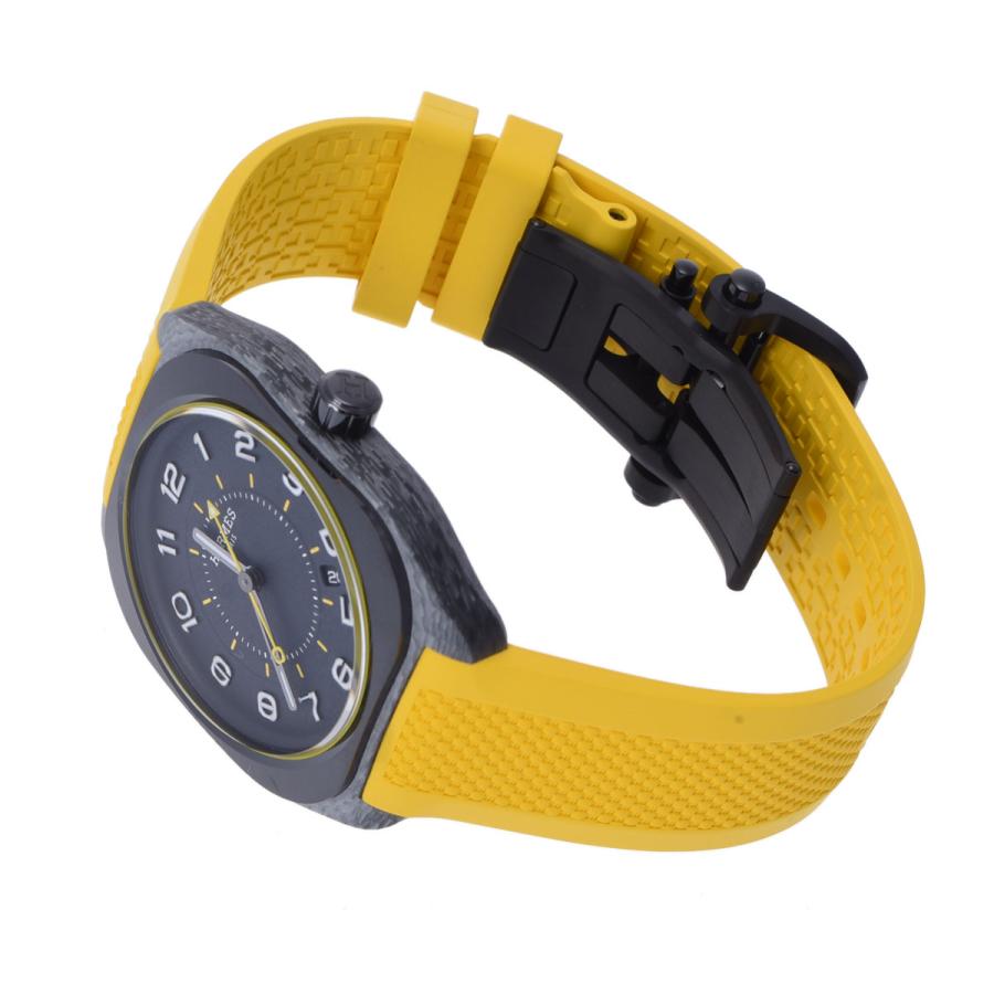 HERMES エルメス H08 SP1.746.340 メンズ チタン ラバー グラス 