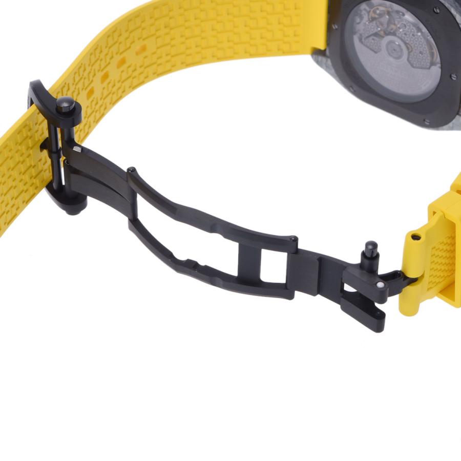 HERMES エルメス H08 SP1.746.340 メンズ チタン ラバー グラス 