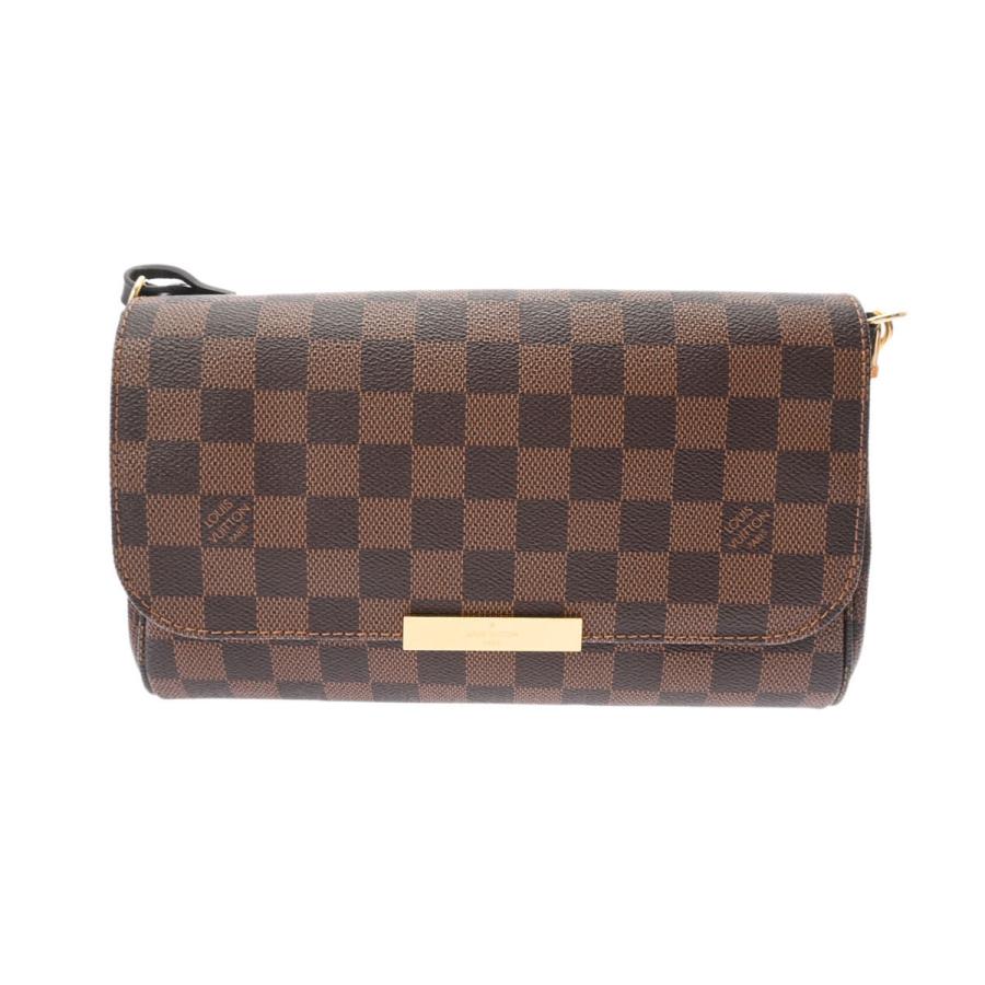 LOUIS VUITTON ルイヴィトン ダミエ フェイボリットMM ブラウン N41129 