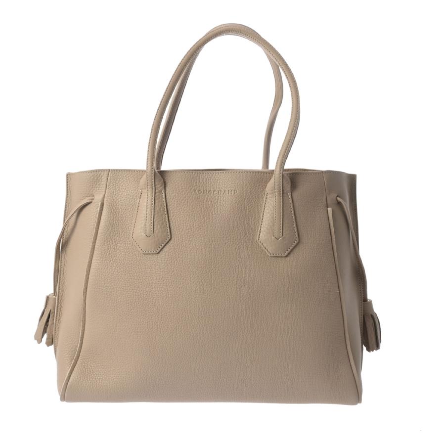 LONGCHAMP ロンシャン ペネロペ ベージュ - レディース レザー トート 