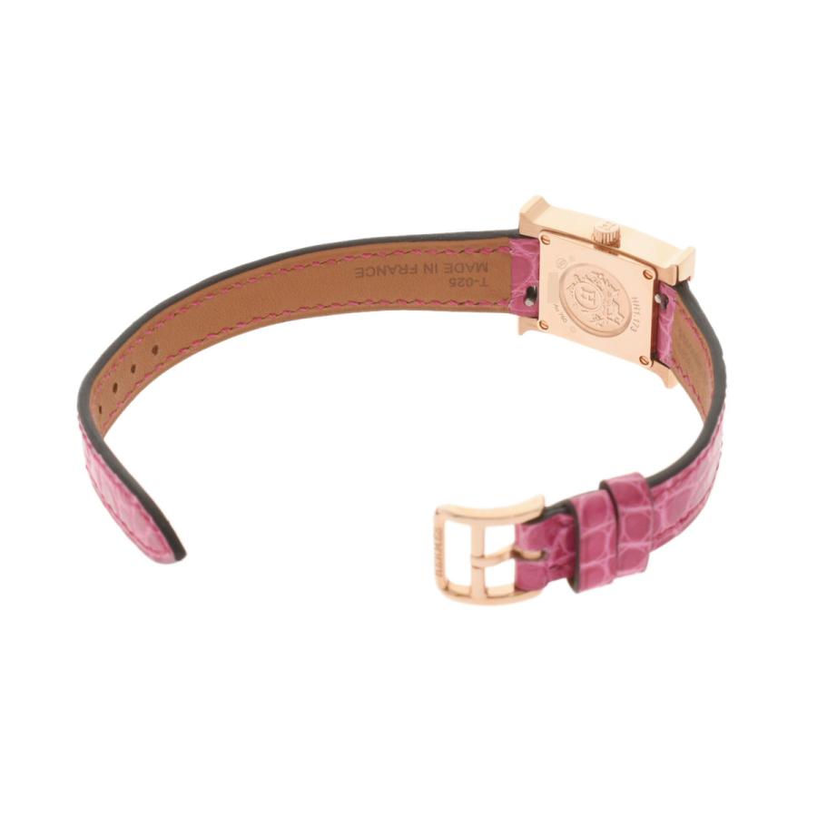 HERMES エルメス Hウォッチ ミニ ダイヤベゼル HH1.173 シェル HERMES エルメス Hウォッチ ミニ ダイヤベゼル HH1.173 シェル