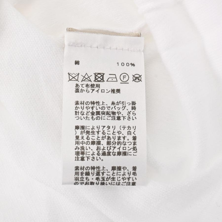 HERMES エルメス GOOD VIBES ニット 白 メンズ コットン100 HERMES エルメス GOOD VIBES ニット 白 メンズ コットン100