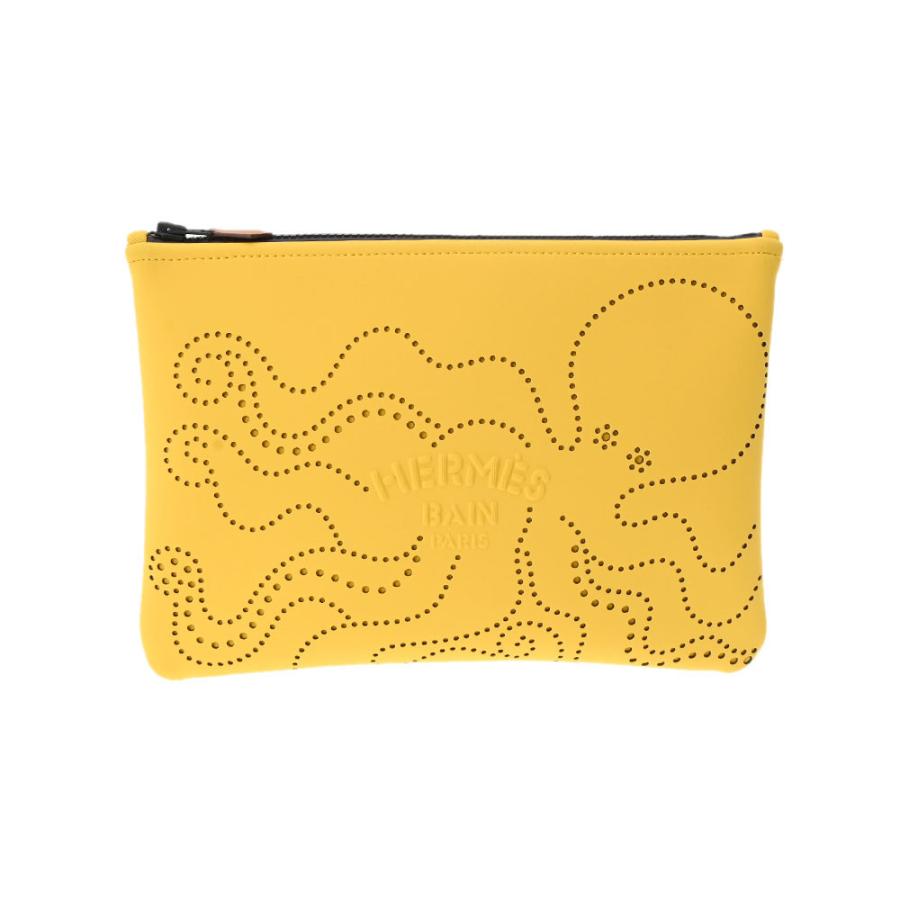 HERMES エルメス ネオバン MM タコ 黄色 レディース ポリアミド HERMES エルメス ネオバン MM タコ 黄色 レディース ポリアミド