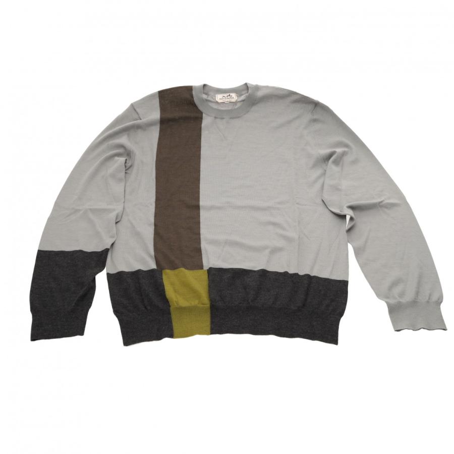 HERMES ブラック 長袖カットソー XL