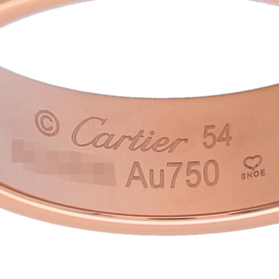 Cartier（カルティエ） 中古 ラブリング #54 K18ピンクゴールド PG