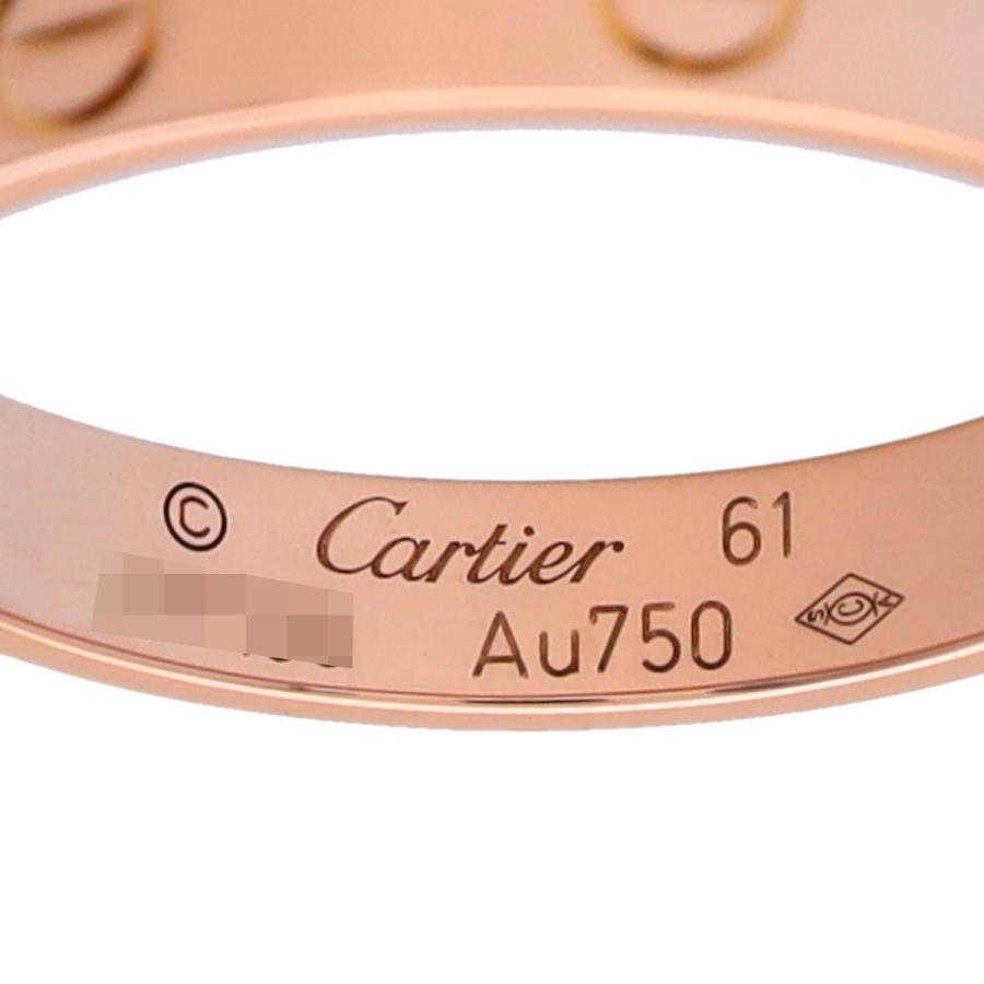 Cartier（カルティエ） 中古 ミニラブリング #61 K18ピンクゴールド PG