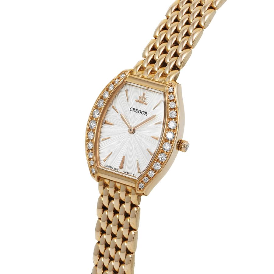 SEIKO（セイコー） 中古 クレドール ジュリ クォーツ GTWE886 シルバー 