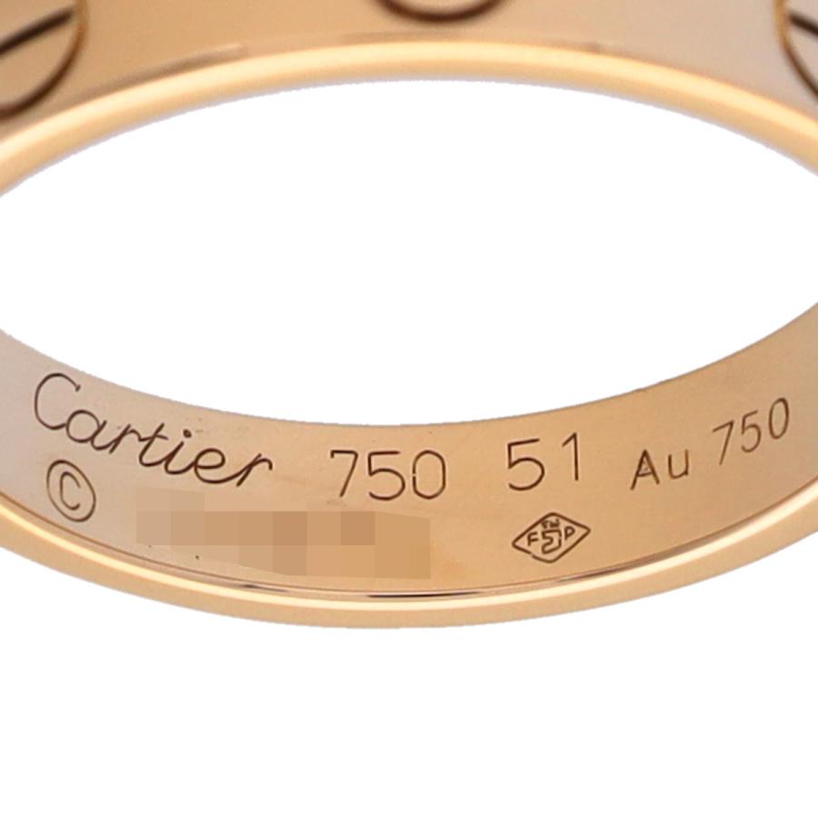 Cartier（カルティエ） 中古 ミニラブリング #51 K18ピンクゴールド PG