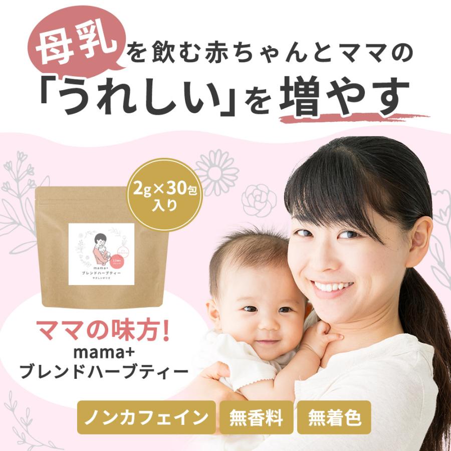ハーブティー ブレンド 2g×30包 mama+ ルイボス ローズヒップ