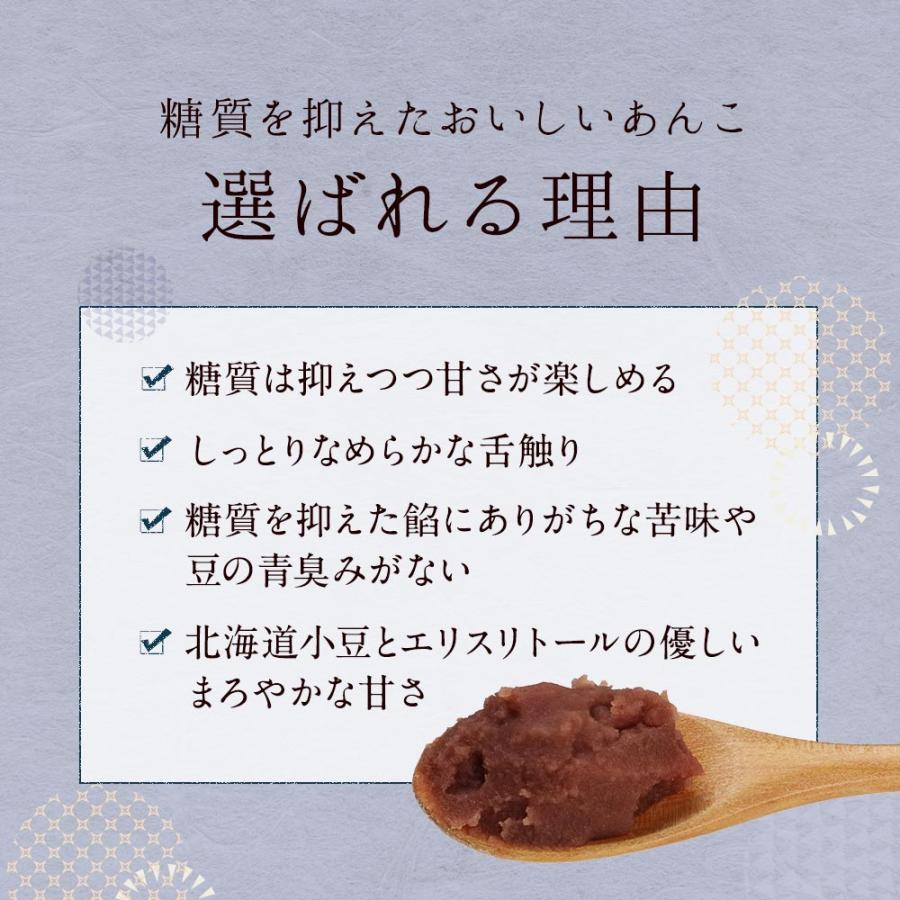あんこ こしあん 糖質オフ 低糖質 180g×2袋 こし餡 糖質制限