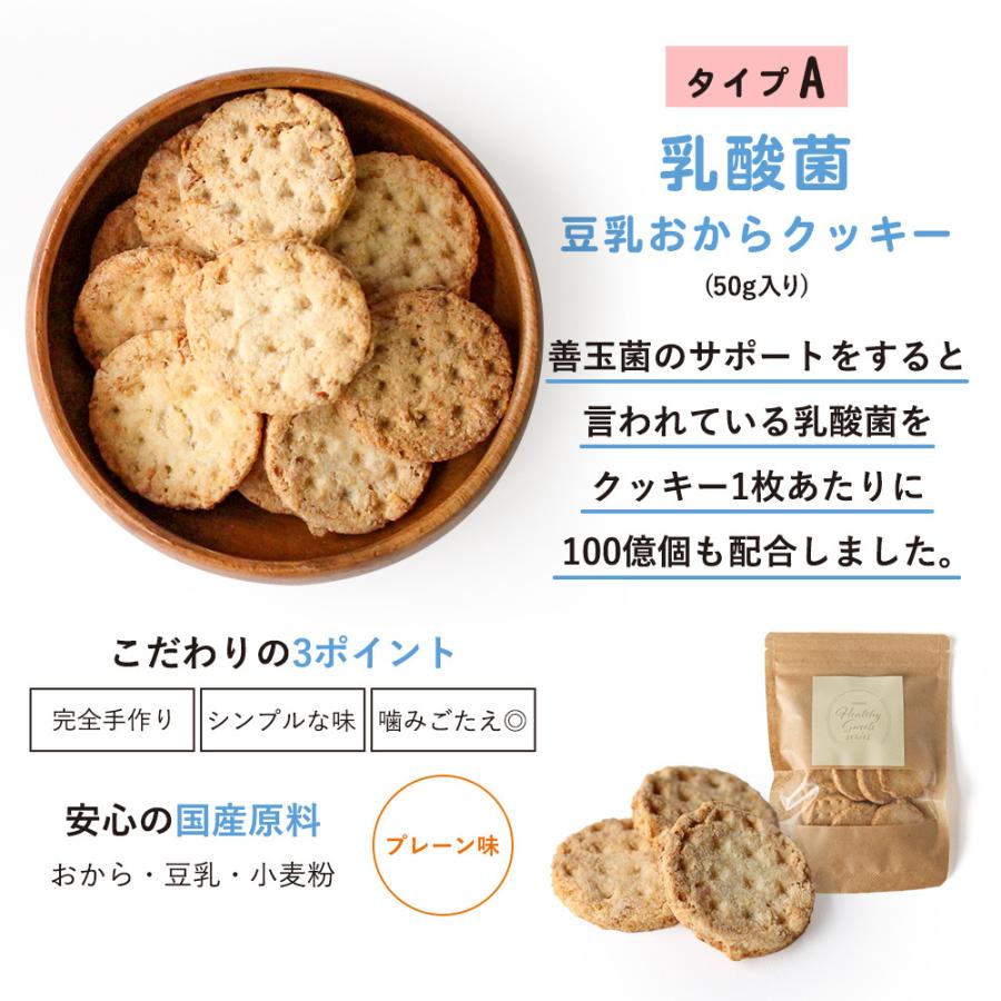 おからクッキー 福袋 ミニサイズ 3袋セット 豆乳おからクッキー ダイエット お菓子 クッキー おやつ 送料無料 2022 福袋｜ginzou｜12