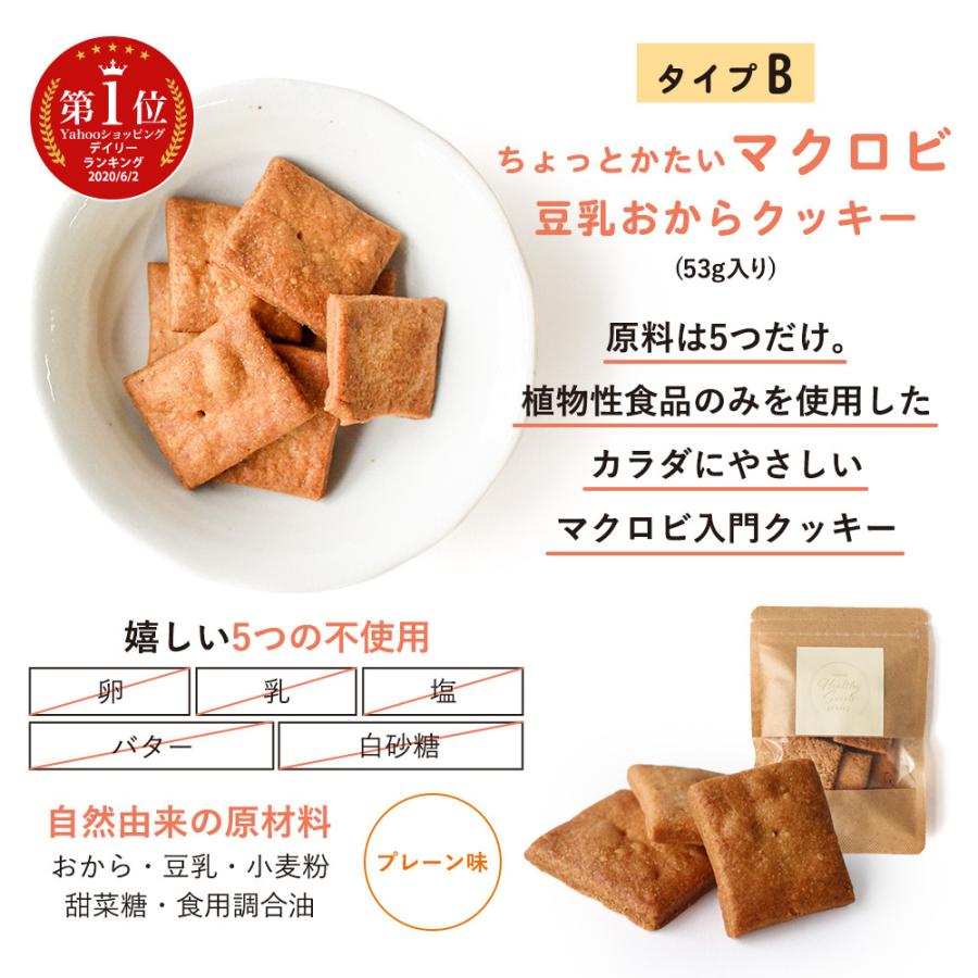 おからクッキー 福袋 ミニサイズ 3袋セット 豆乳おからクッキー ダイエット お菓子 クッキー おやつ 送料無料 2022 福袋｜ginzou｜14