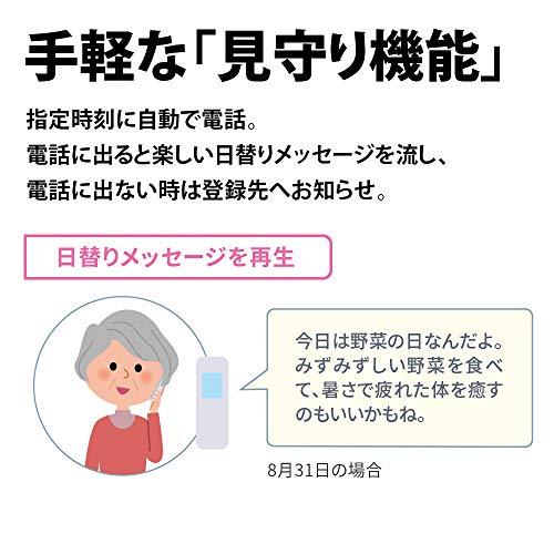 シャープ 電話機 コードレス 振り込め詐欺対策機能搭載 JD-AT95C 受話子機