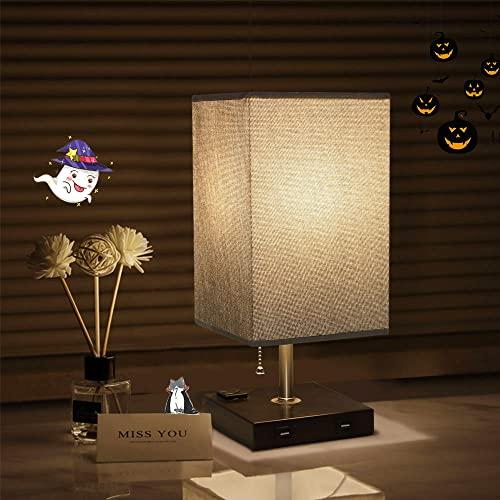 ベッドサイドランプ 間接照明 おしゃれ 置き型 テーブルライト Led電球付き 読書灯 父の日プレゼント E26口金 レトロ Usb充電2ポート Yz 銀水晶ヤフー店 通販 Yahoo ショッピング