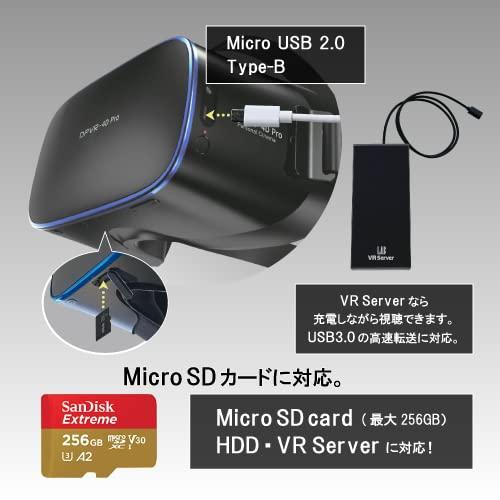 DPVR-4D Proスタンドアローン型の最強ヘッドマウント 5Gwifi対応で