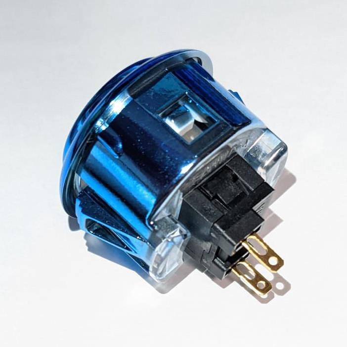 三和電子 押しボタン30φ OBSJ-30-JB メタリックブルー 青 : ジオベアー