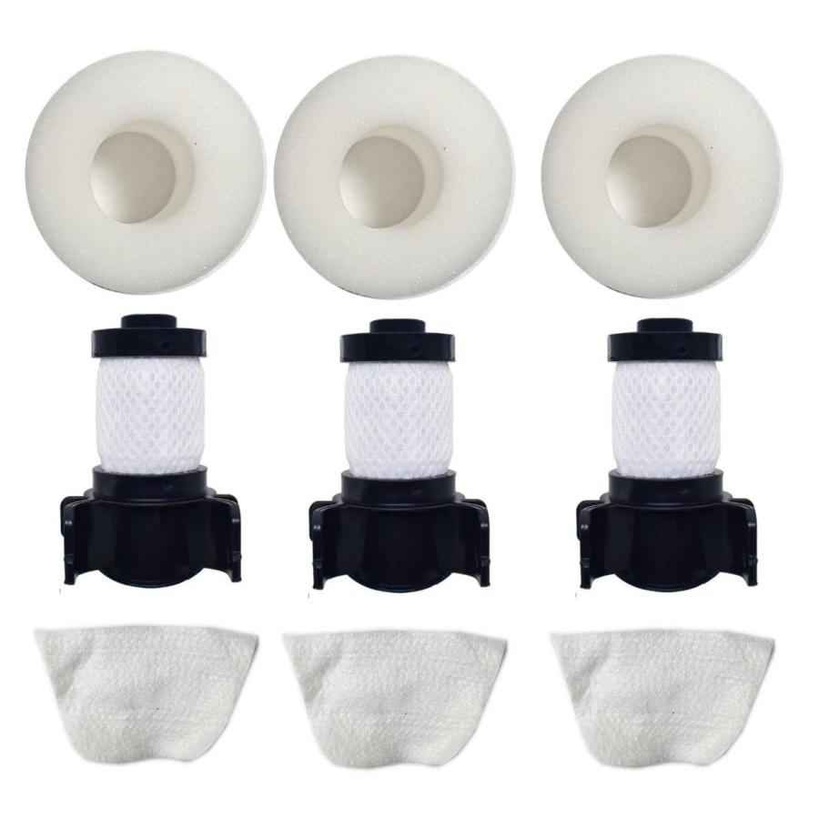 Shark シャーク EVOFLEX エヴォフレックス プレモーターフィルター 3個 互換品 sharkevoflexfilterジオ