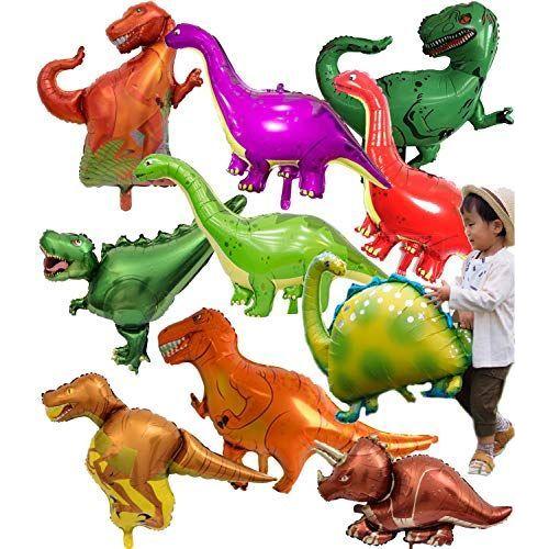 Yullymerry 飾り付け 風船 恐竜 巨大 アルミ バルーン 誕生日 ヘリウムガス で浮く 10個セット ジョカーレ 通販 Yahoo ショッピング