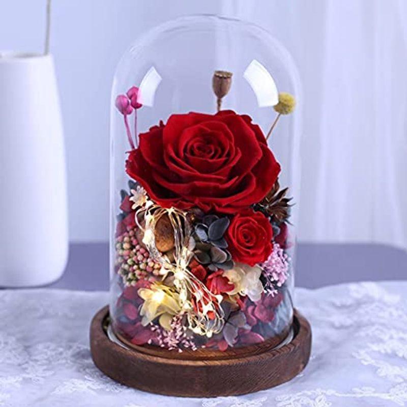 激安買取相場 プリザーブドフラワー ドライフラワー バラ ロース 誕生日 プレゼント おしゃれ 枯れない花 メッセージカード付き ケース入り 手提げ袋付き 公式クリアランス Ols Kz