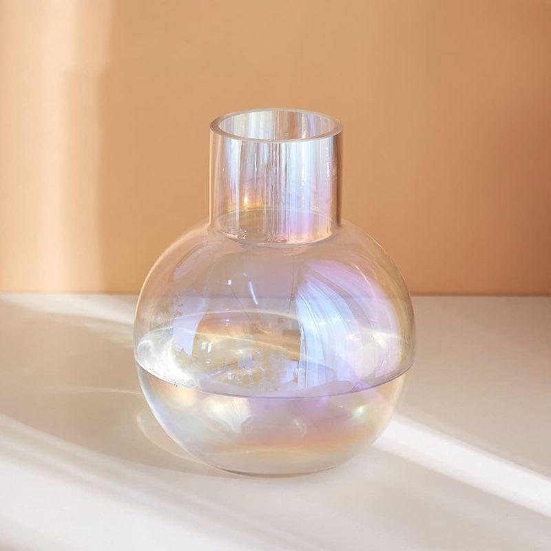 ガラス フラワーベース 花瓶 丸い 円形 丸型 花器 ガラス 大 おしゃれ 花瓶北欧 花瓶 cm 花器 バスケット 花瓶 ガーデン ガラ 花瓶台 フラワースタンド Bollywoodpapa Com