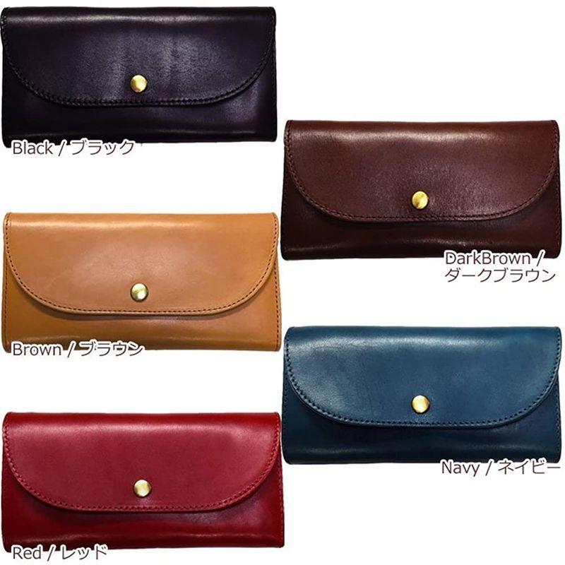 New限定品 Highstyle 栃木レザー レ フラップタイプロングウォレット カード収納 栃木レザー 日本製 牛革 本革 レディース メンズ 長 財布 長財布 Binghamtonhots Com