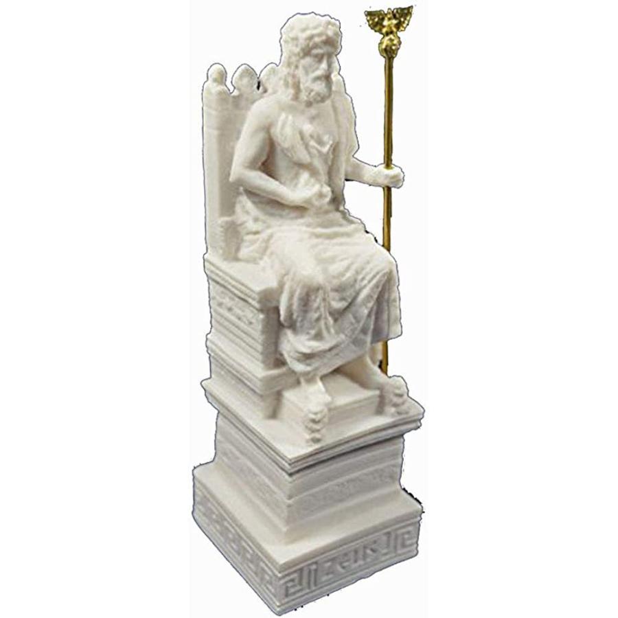 インテリア ゼウスの王位彫刻像古代ギリシャの神すべての神々 の王 Au B06xj5q25m Gioiore 通販 Yahoo ショッピング