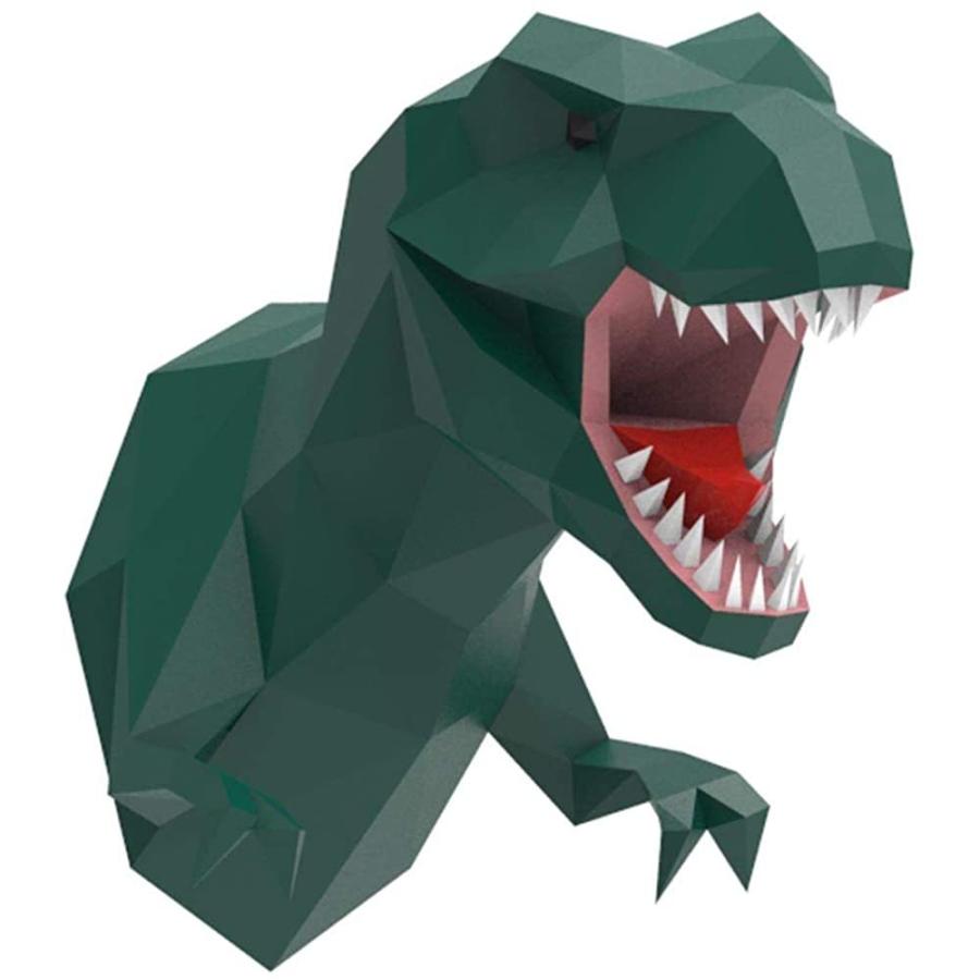 新着商品 ヘッドウォール T-Rex ENDARK デコ 11インチ グリーン トロフィー レックスペーパー ティラノサウルス 3D Animal Cardboard Papercraft DIY オブジェ、置き物 新着商品 ヘッドウォール T-Rex ENDARK デコ 11インチ グリーン トロフィー レックスペーパー ティラノサウルス 3D Animal Cardboard Papercraft DIY オブジェ、置き物