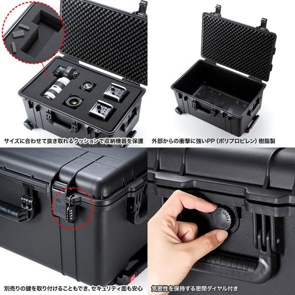 SANWA SUPPLY BAG-HD5 サンワサプライ ハードツールケース キャリー 
