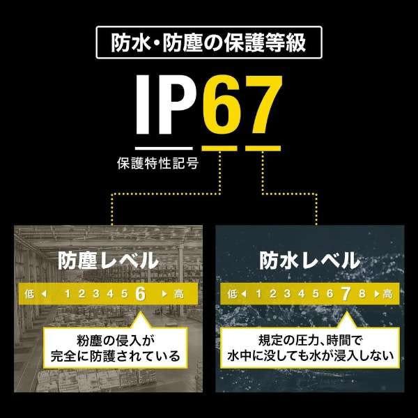 サンワサプライ 防塵防水 2次元＆1次元対応 バーコード リーダー （ハンディタイプ） BCR-2D6の画像
