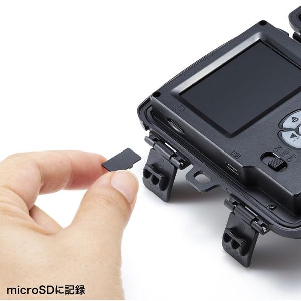 SANWA SUPPLY（サンワサプライ） 連続録画機能付き トレイルカメラ