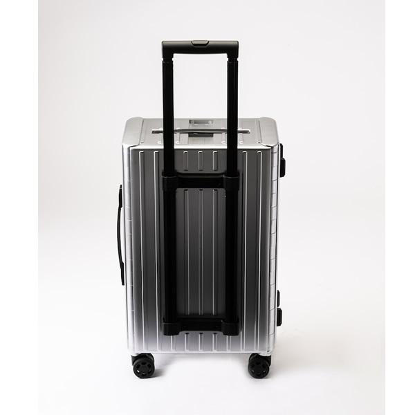 【機内持ち込み】 &FLAT 世界最薄 折りたたみキャリーケース 35Lシルバー ヨドバシ.com - アンドフラット ＆.FLAT スーツケース &.FLAT（アンド
