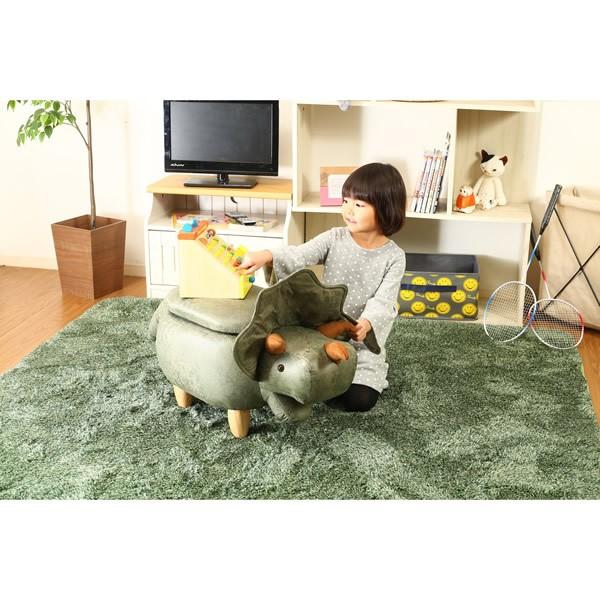 不二貿易（Fuji Boeki） アニマルスツール収納付き ダイナソー FUJI