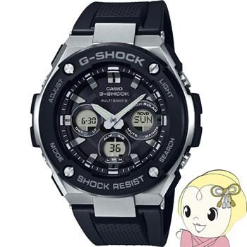 カシオ 腕時計 G-SHOCK G-STEEL ミドルサイズ GST-W300-1AJF｜gion