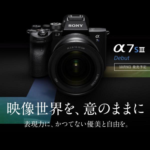 ソニー ミラーレス 一眼レフ カメラ α7S III ILCE-7SM3 ボディ 【公式 