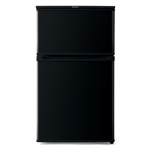 [予約]【右開き】アイリスオーヤマ 2ドア冷蔵庫 90L ブラック IRSD-9B-B｜gion｜02