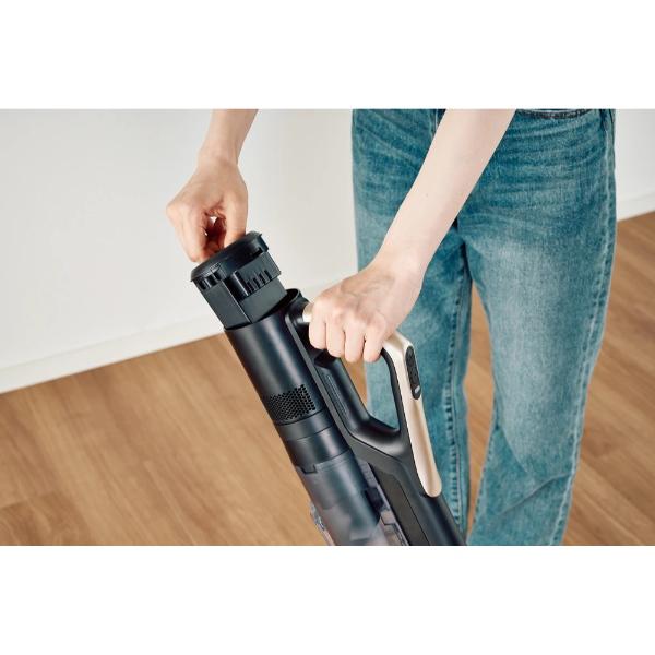 ハイアール　コードレス式クリーナー JC-HG1A 掃除機 コードレス式スティッククリーナー ハイアール ブラック JC-HG1A(K
