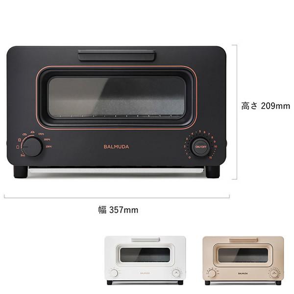 バルミューダ トースター 感動のトースター ブラック スチームトースター BALMUDA The Toaster K05A‐BK｜gion｜09