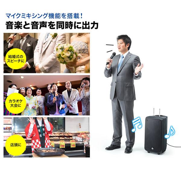 SANWA SUPPLY（サンワサプライ） ワイヤレスマイク付き拡声器