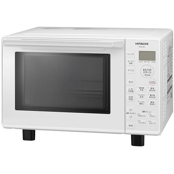オーブンレンジ 日立 フラット 縦開き 18L ホワイト MRO-F5B-W日立 