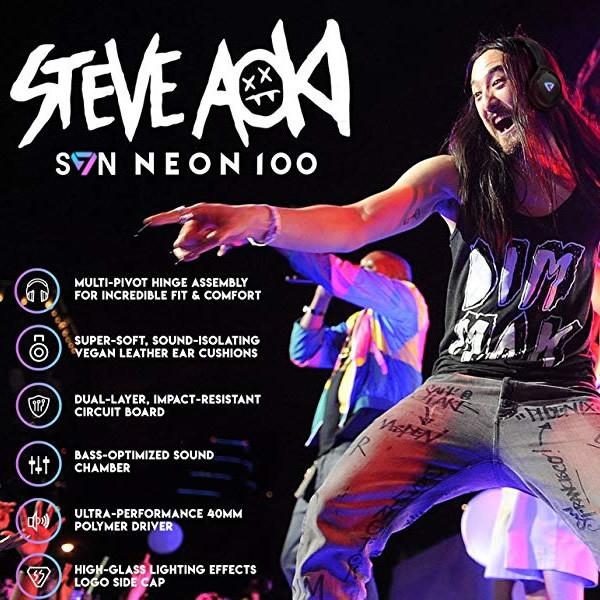 スティーヴ・アオキ全面監修】 SVN Sound by Steve Aoki ワイヤレス