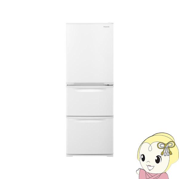 ベスト電器!店パナソニック NR-C343C-N 3ドアスリム冷凍冷蔵庫 (335L・右開き) グレイスゴールド 冷蔵庫、冷凍庫 