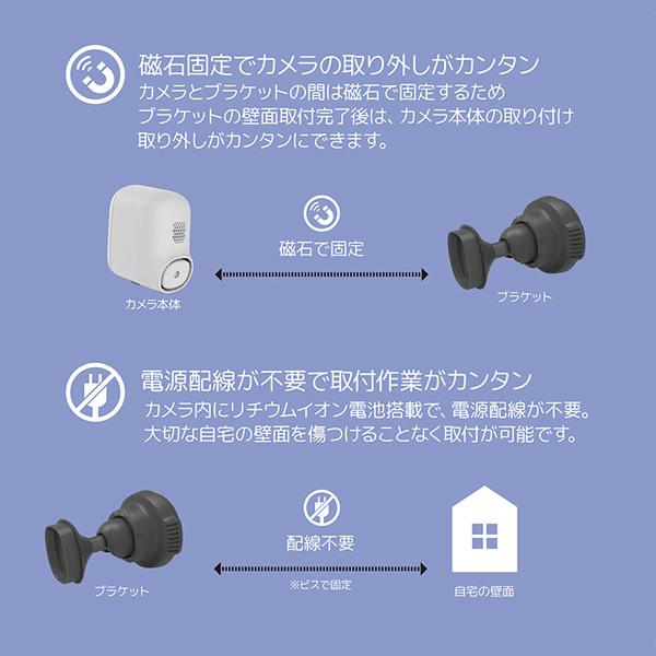 NSK クラウドバッテリーカメラ NS-B73NC : ぎおん - 通販 - Yahoo
