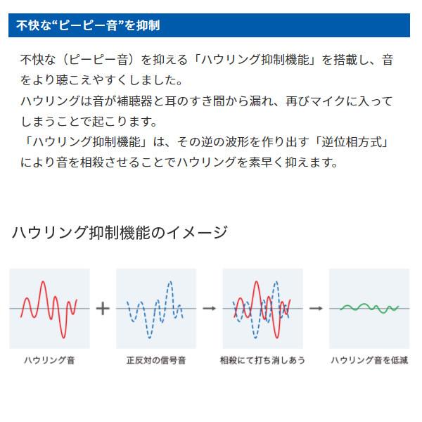 【右耳用】ONKYO オンキョー 耳あな型補聴器 小型 軽量 デジタル 補聴器 敬老 プレゼント OHS-D21R｜gion｜05