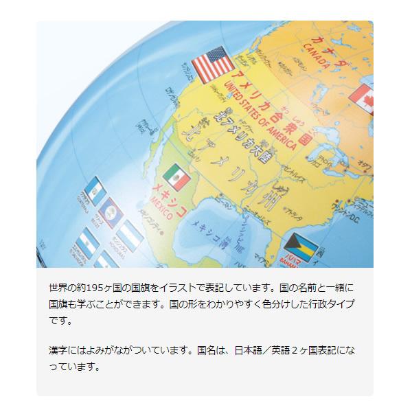 最高の レイメイ藤井 しゃべる国旗付地球儀 スタンダード Oyv46 Riosmauricio Com