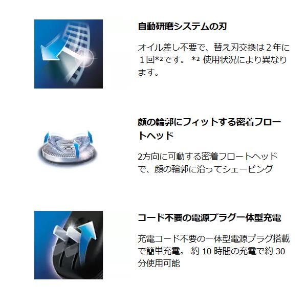 Philips（フィリップス） シェーバー PQ191/16 ネイビー/ブラック 2 枚