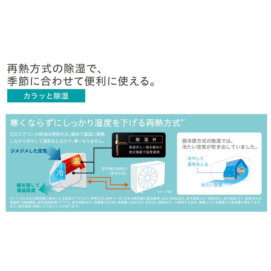 日立（HITACHI） [予約]エアコン 18畳用 白くまくん プレミアムX